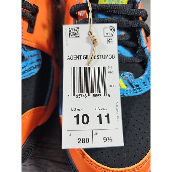 Adidas Agent Gil Restomod Mens Size 10 Team Orange Basketball Shoes NEW GY6481 - Picture 8 of 10